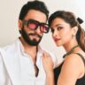 Actor ranveer singh image and his wife